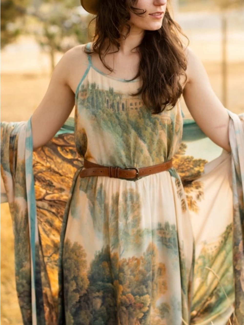 Market Of Stars Awakening Slip Dress S/M - Picture 3 of 6